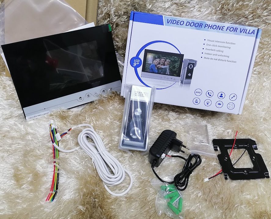 Video Door Phone Intercom System with Door Bell 1 Video Door Phone Intercom System with Door Bell