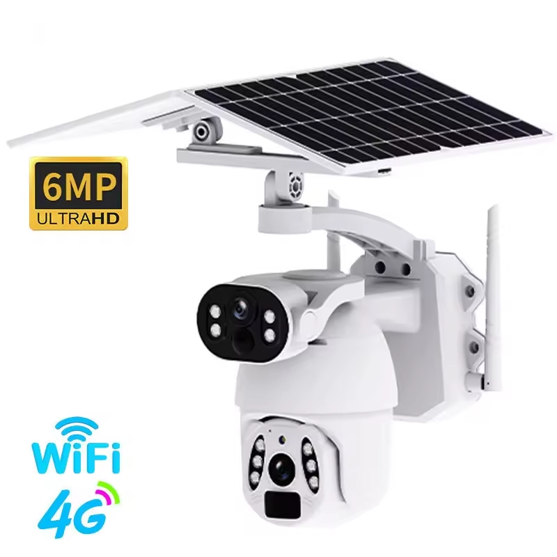 6MP Dual Lens Wireless 4G Solar Sim Card Camera 2 6MP Dual Lens Wireless 4G Solar Sim Card Camera - Image 2